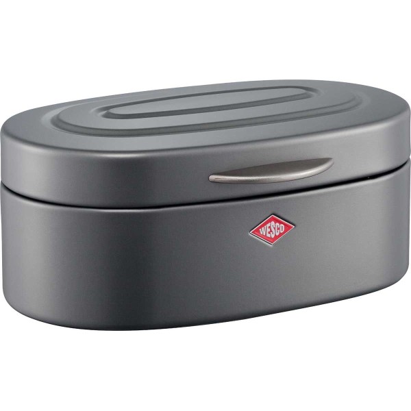 Хлібниця Elly Single графіт матова 320 мм для зберігання хліба на кухні Хлібниця Elly Single графіт матова 320 мм для зберігання хліба на кухні