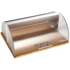 Chlebak Klausberg KB-7096 drewniano-akrylowy do przechowywania pieczywa