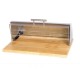 Chlebak Klausberg KB-7096 drewniano-akrylowy do przechowywania pieczywa