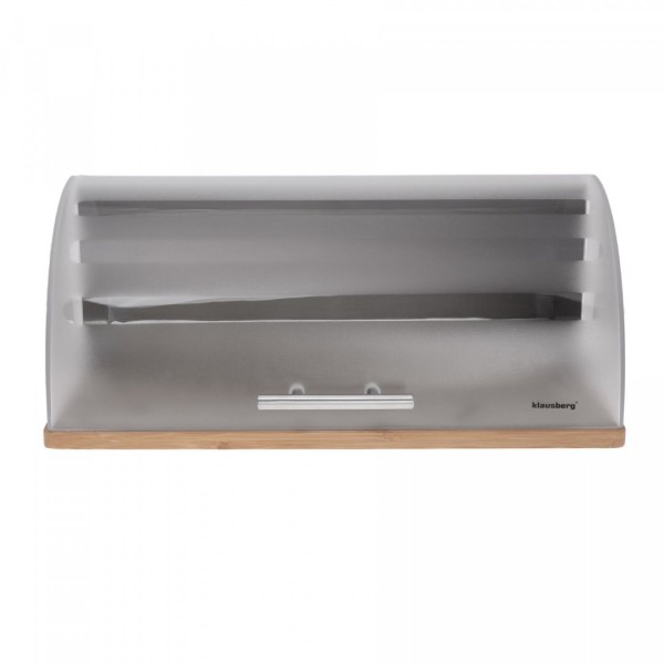 Chlebak Klausberg KB-7096 drewniano-akrylowy do przechowywania pieczywa