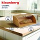 Chlebak Klausberg KB-7874 bambusowy pojemnik na pieczywo 41 cm