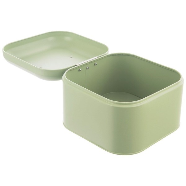 Chlebak металевий, Orion, 20×20×17 см, зелений, малий Greenish, модель 152463, для зберігання хліба