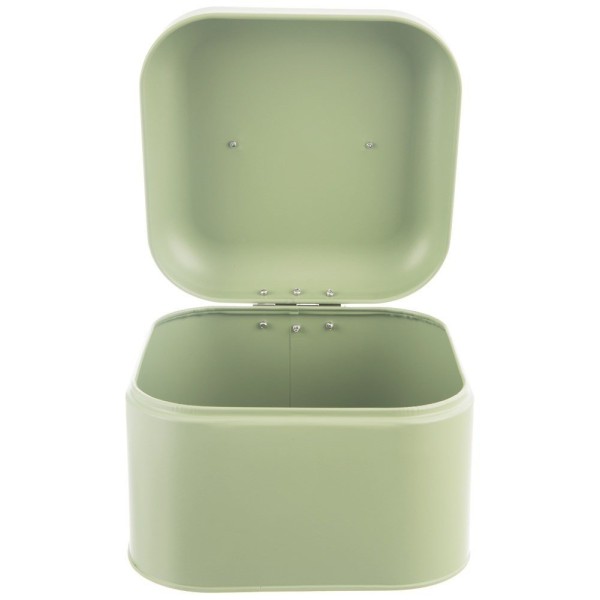 Chlebak металевий, Orion, 20×20×17 см, зелений, малий Greenish, модель 152463, для зберігання хліба