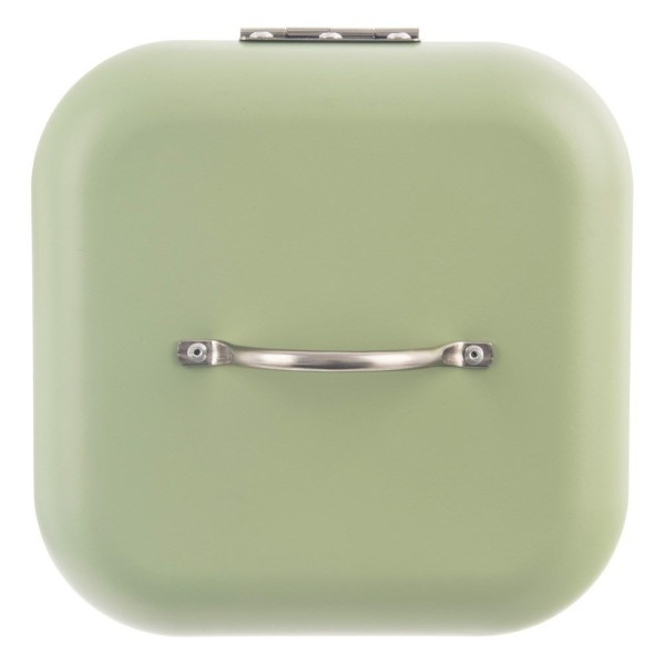 Chlebak металевий, Orion, 20×20×17 см, зелений, малий Greenish, модель 152463, для зберігання хліба