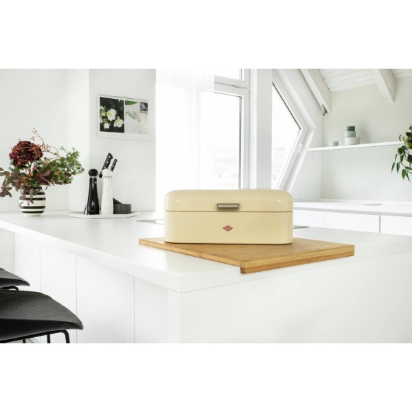 Хлібниця Wesco Grandy Рожева 420 мм для зберігання хліба на кухні Хлібниця Wesco Grandy Рожева 420 мм для зберігання хліба на кухні