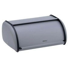 Chlebak Kinghoff KH-1751 stalowy mały 36 cm szary do przechowywania pieczywa