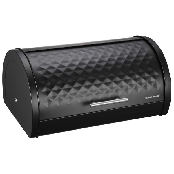 Chlebak Klausberg KB-7453 stal nierdzewna z pokrywą Diamond do przechowywania pieczywa
