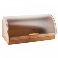 Хлібниця Kinghoff KH-3216, бамбукова та акрилова, для зберігання хліба на кухні