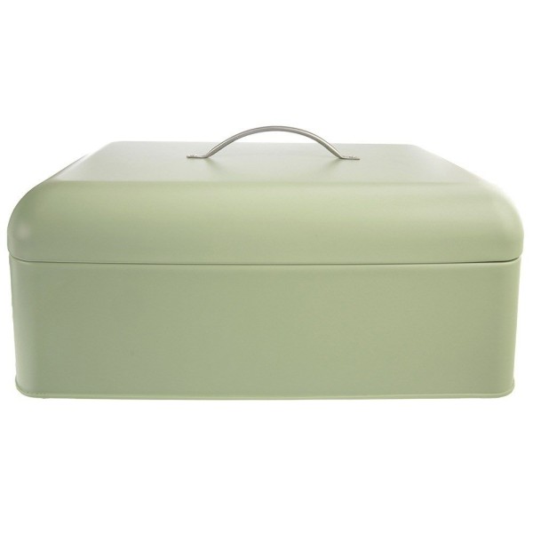 Chlebak metalowy Orion 152464 (zielony 42,5x23x20 cm)