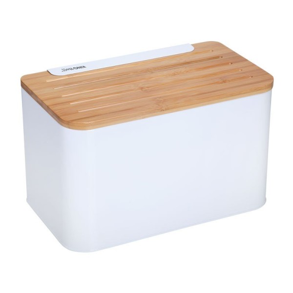 Chlebak Kinghoff KH-1072 stalowy z deską do pieczywa