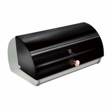 Chlebak stalowy Berlinger Haus Black Rose BH-6728 do przechowywania pieczywa w kuchni