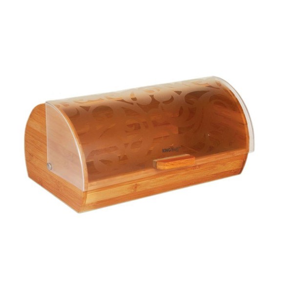 Chlebak Kinghoff KH-3615 bambusowo-akrylowy do przechowywania pieczywa