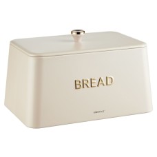 Chlebak Kinghoff KH-1950 stalowy kremowy do przechowywania chleba