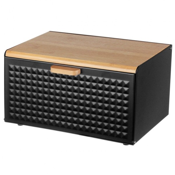 Хлебниця Brunbeste BB-2707 Geometric двостороння, матова, для зберігання хліба Хлебниця Brunbeste BB-2707 Geometric двостороння, матова, для зберігання хліба