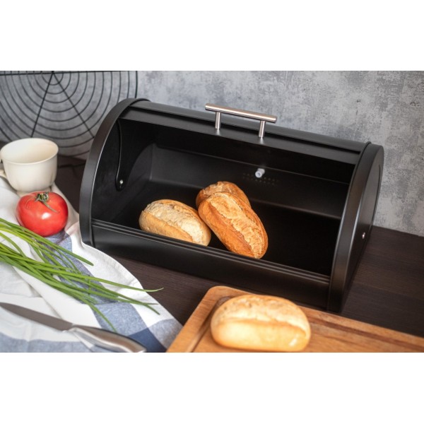 Хлібниця Brunbeste Diamond BB-1630 зі сталевою кришкою для зберігання хліба Хлібниця Brunbeste Diamond BB-1630 зі сталевою кришкою для зберігання хліба