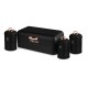 Chlebak Berlinger Haus Black Rose BH-6753 stalowy z 3 pojemnikami do przechowywania chleba
