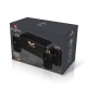 Chlebak Berlinger Haus Black Rose BH-6753 stalowy z 3 pojemnikami do przechowywania chleba