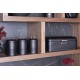 Chlebak Berlinger Haus Black Rose BH-6753 stalowy z 3 pojemnikami do przechowywania chleba