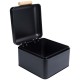 Chlebak metalowy, Excellent Houseware, 22×20×14 см, чорний, маленький, EXCELLENT HOUSEWARE 259213, для хліба та булочок