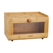 Chlebak kuchenny Klausberg KB-7923 з дерев’яним окном, 35,5×4×18 см