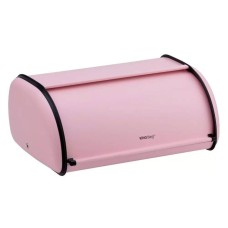 Chlebak Kinghoff KH-1756 stalowy mały 36 cm różowy do przechowywania pieczywa