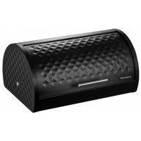 Хлібниця, Klausberg Diamond KB-7540, сталева з кришкою для зберігання хліба