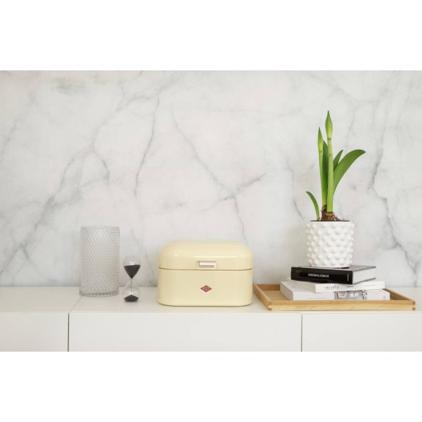 Хлібниця Wesco Single Grandy 268 мм, рожевий — для зберігання хліба на кухні