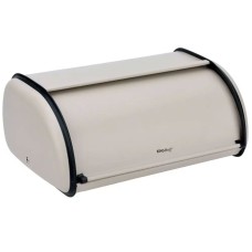 Chlebak Kinghoff KH-1754 mały stalowy 36cm beżowy do przechowywania pieczywa