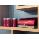 Chlebak Berlinger Haus Burgundy BH-6729 stalowy z 3 pojemnikami do przechowywania pieczywa