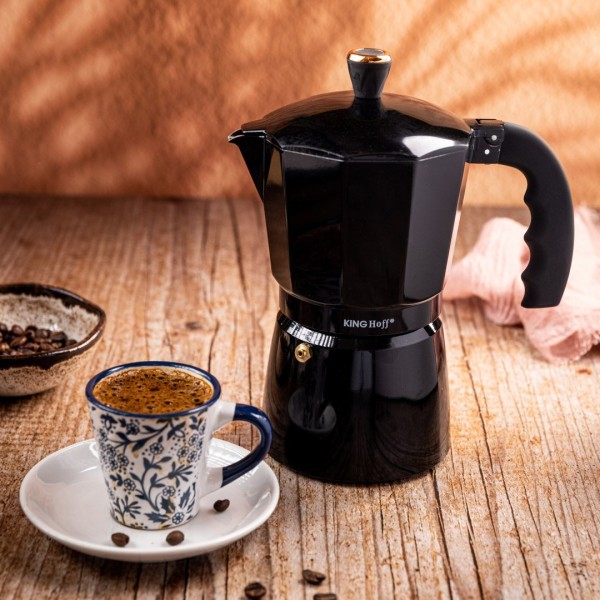 Kawiarka Kinghoff KH-1883 do espresso ciśnieniowa 300 ml na 6 filiżanek