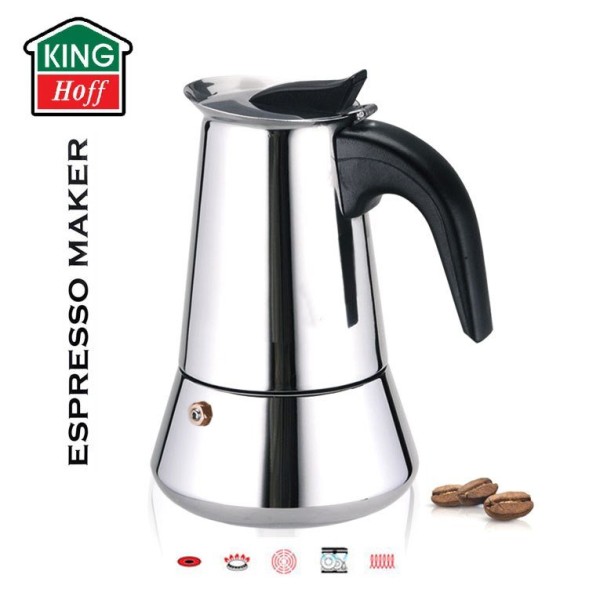 Kawiarka Kinghoff KH-1044 do espresso 200 ml 3 filiżanki