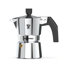 Kawiarka PEZZETTI ITALEXPRESS aluminiowa 1 filiżanka srebrna do ekspresu kawy