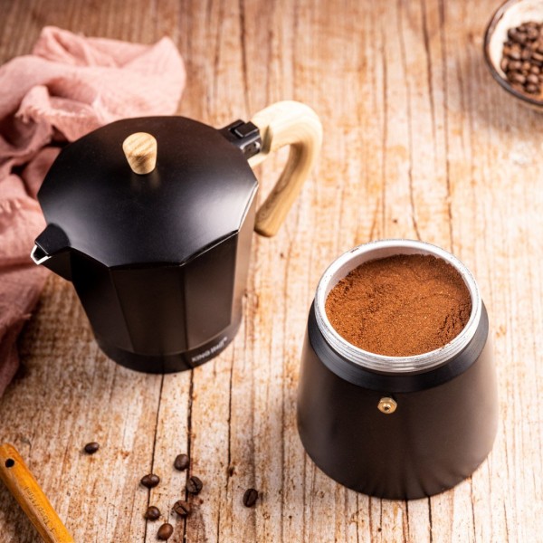 Kawiarka ciśnieniowa Kinghoff KH-1887 do espresso 450 ml na 9 filiżanek