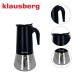 Кавоварка гейзерна Klausberg KB-7847, 600 мл, для приготування 12 порцій еспресо