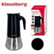 Кавоварка гейзерна Klausberg KB-7847, 600 мл, для приготування 12 порцій еспресо