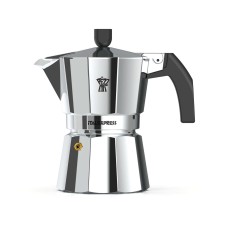 Kawiarka Aluminiowa Pezzetti Italexpress 3 Filiżanki Srebrna do Domu