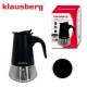 Кавоварка гейзерна Klausberg KB-7844, 200 мл, для приготування еспресо на 3 чашки