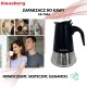 Кавоварка гейзерна Klausberg KB-7844, 200 мл, для приготування еспресо на 3 чашки