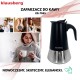 Кавоварка гейзерна Klausberg KB-7845, 300 мл, 6 чашок для приготування еспресо