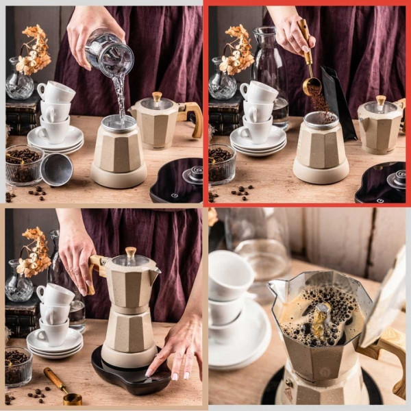 KAWIARKA ELEKTRYCZNA ESPRESSO 300ml KLAUSBERG KB-7999 500W