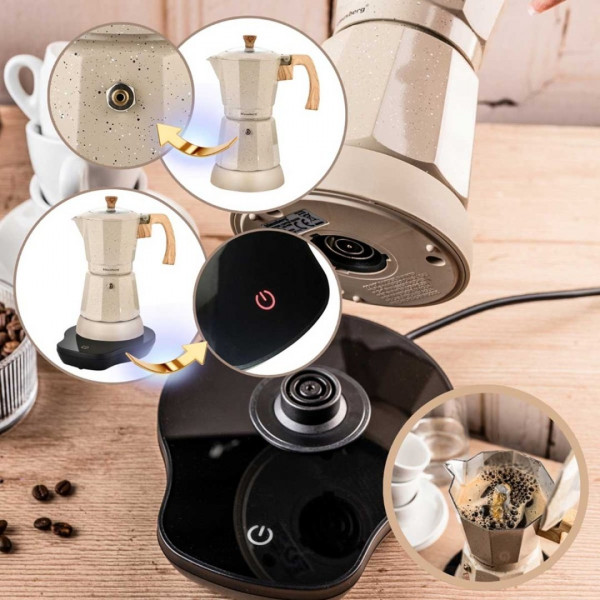 KAWIARKA ELEKTRYCZNA ESPRESSO 300ml KLAUSBERG KB-7999 500W