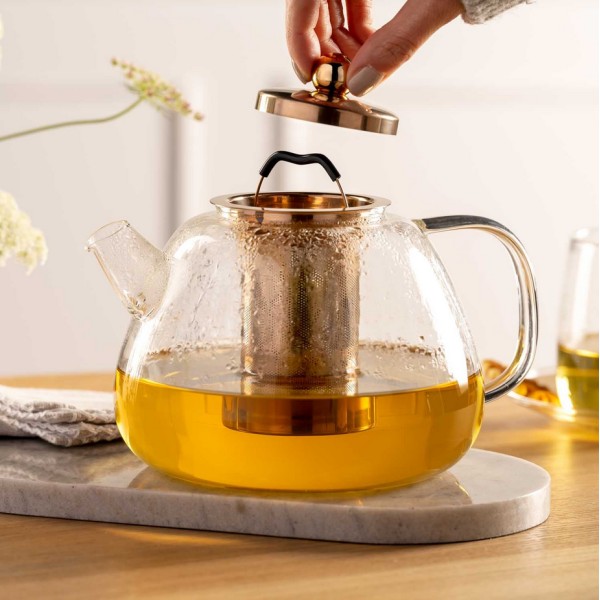 Zaparzacz do herbaty Leonardo TE PER TE dzbanek 1,5 l do parzenia