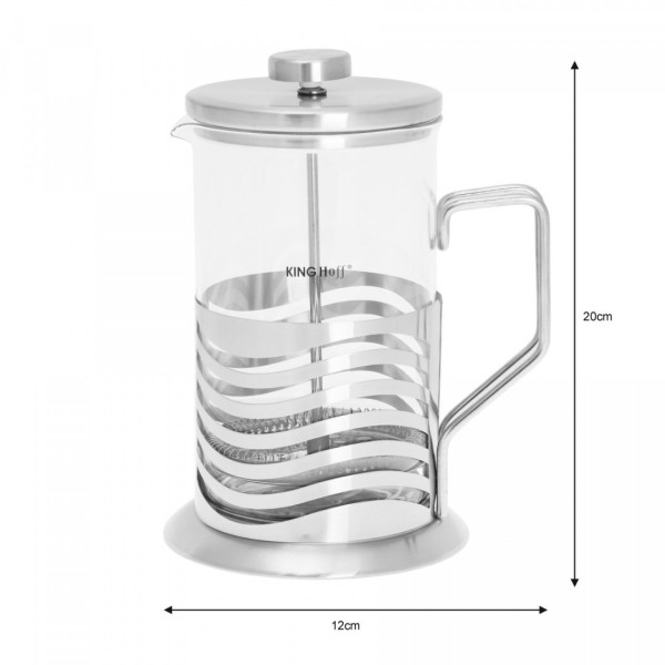 Zaparzacz do herbaty i kawy Kinghoff KH-4835 French Press 800 ml