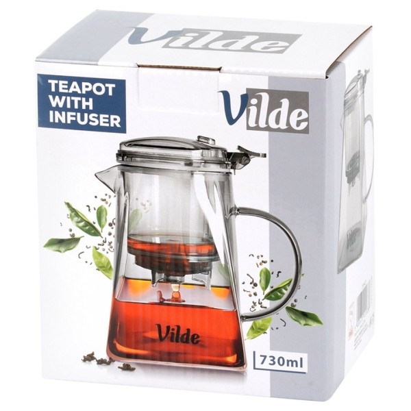 Dzbanek do zaparzania herbaty VILDE 259423 (730 ml)