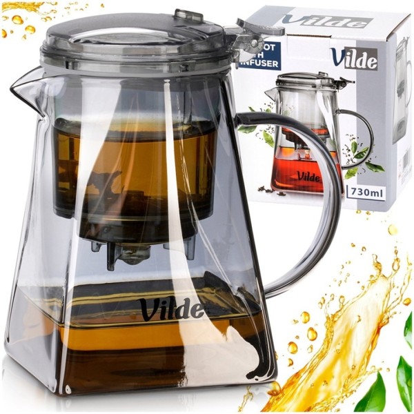 Dzbanek do zaparzania herbaty VILDE 259423 (730 ml)