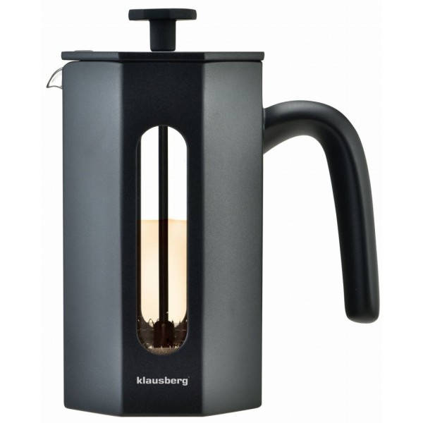Заварник для кави та чаю Klausberg KB-7677 French Press 0,6 л для приготування в домашніх умовах