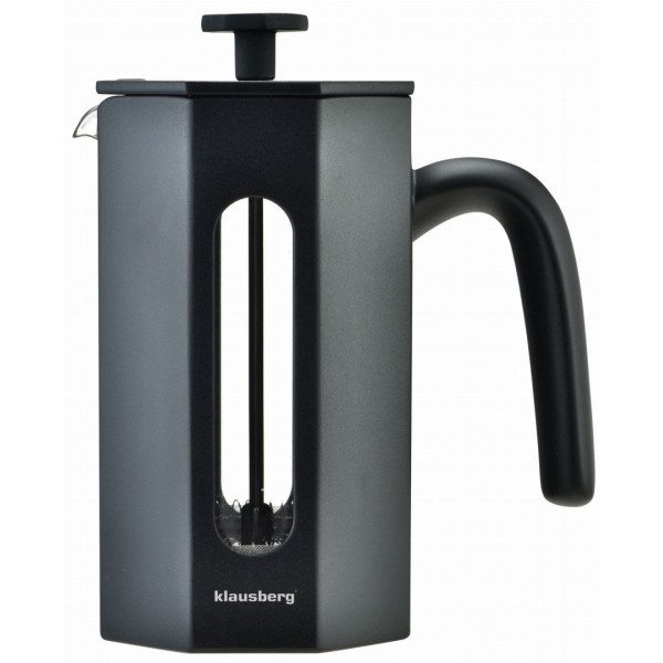 Заварник для кави та чаю Klausberg KB-7677 French Press 0,6 л для приготування в домашніх умовах