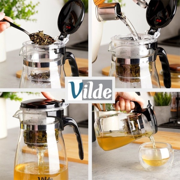 Dzbanek do herbaty VILDE 259417 (1150 ml)