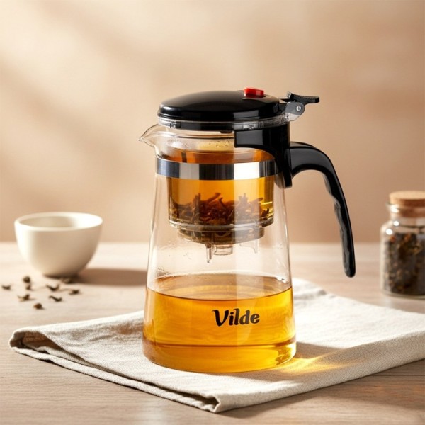 Dzbanek do zaparzania herbaty VILDE 259415 (680 ml)