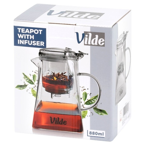 Dzbanek do parzenia herbaty VILDE 259424 (880 ml)
